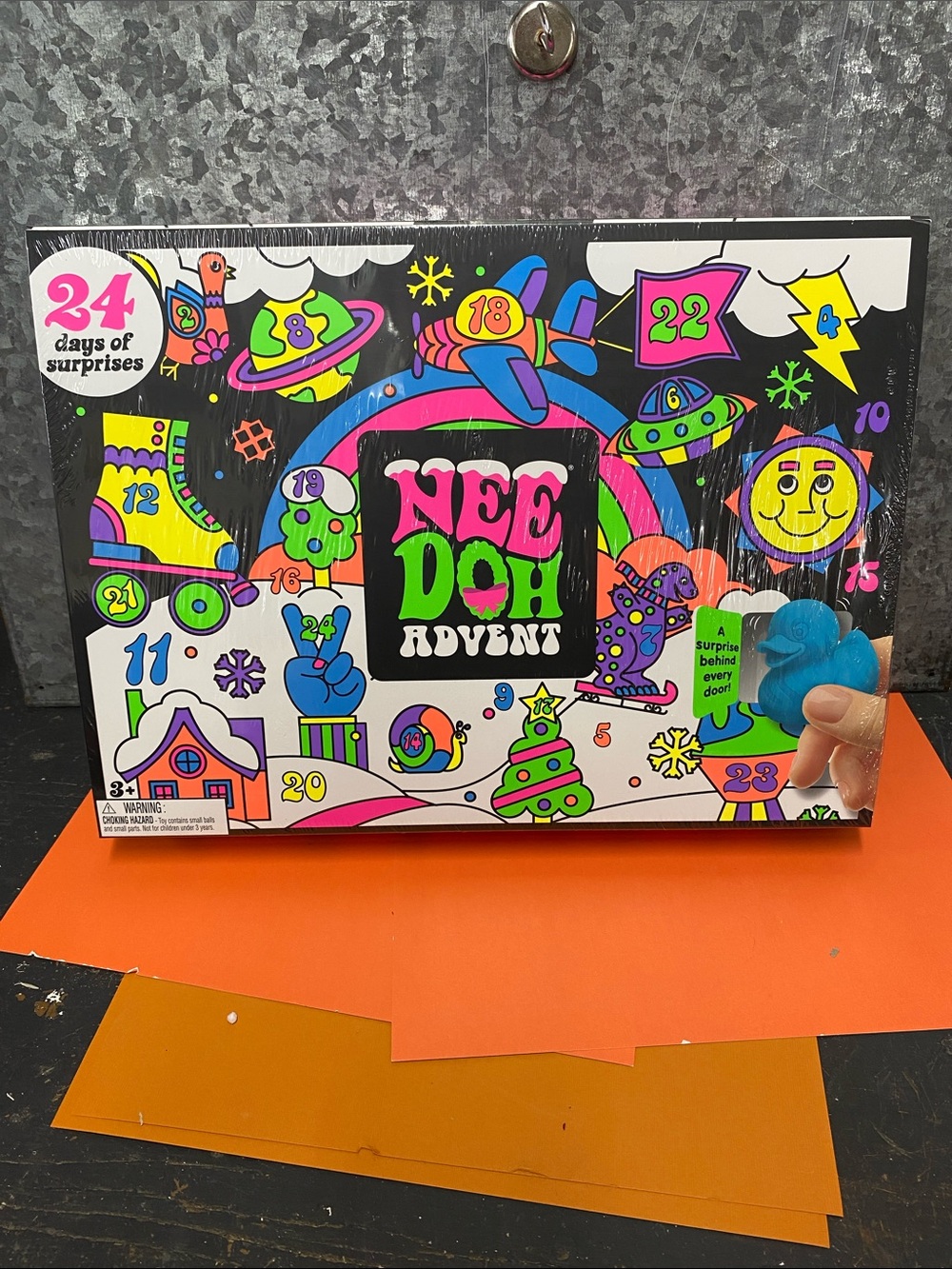 NeeDoh Advent Calendar - Neon Multicolor